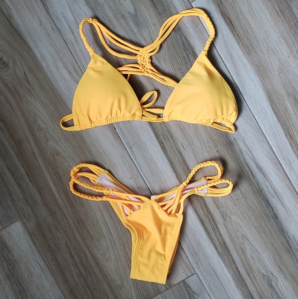 Unbranded | Yellow Bikini sz Small